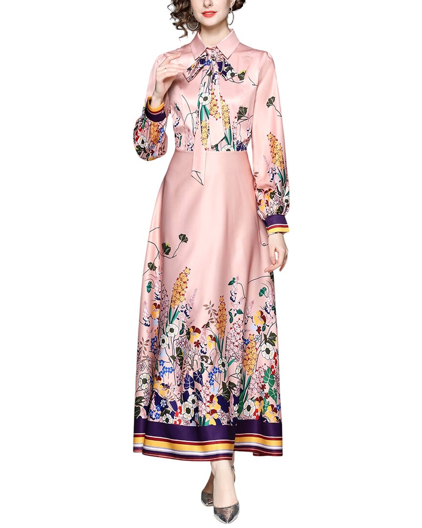 Dza Maxi Dress In Multi