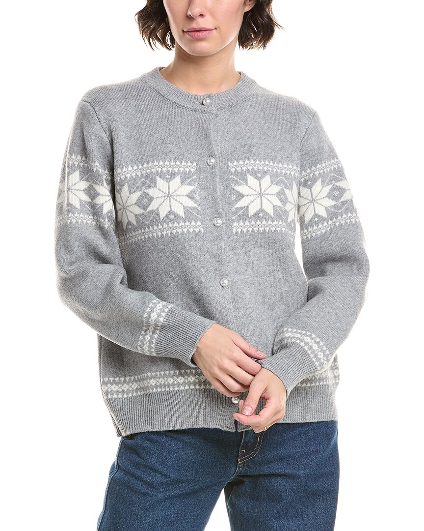 Lyra & Co Cardigan In Gray