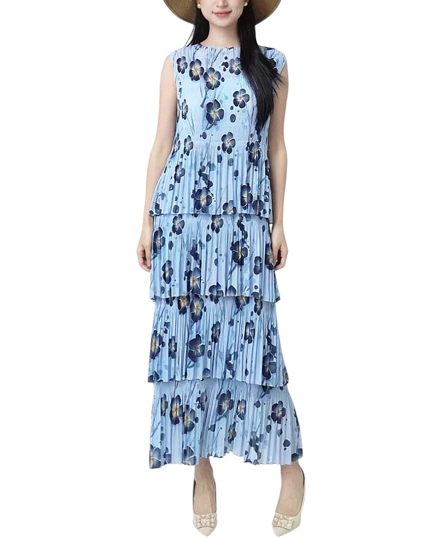 Linda Charm Maxi Dress In Blue