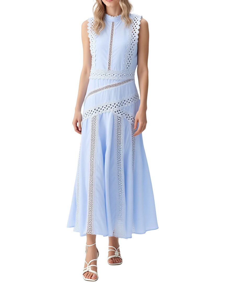 Mira Richi Maxi Dress In Blue