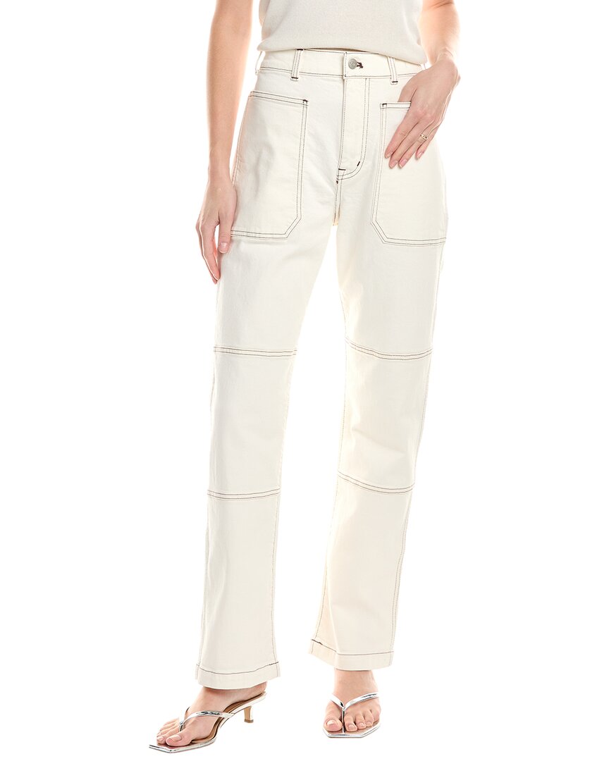 Madewell 90's Lighthouse Straight Utility Jean In White