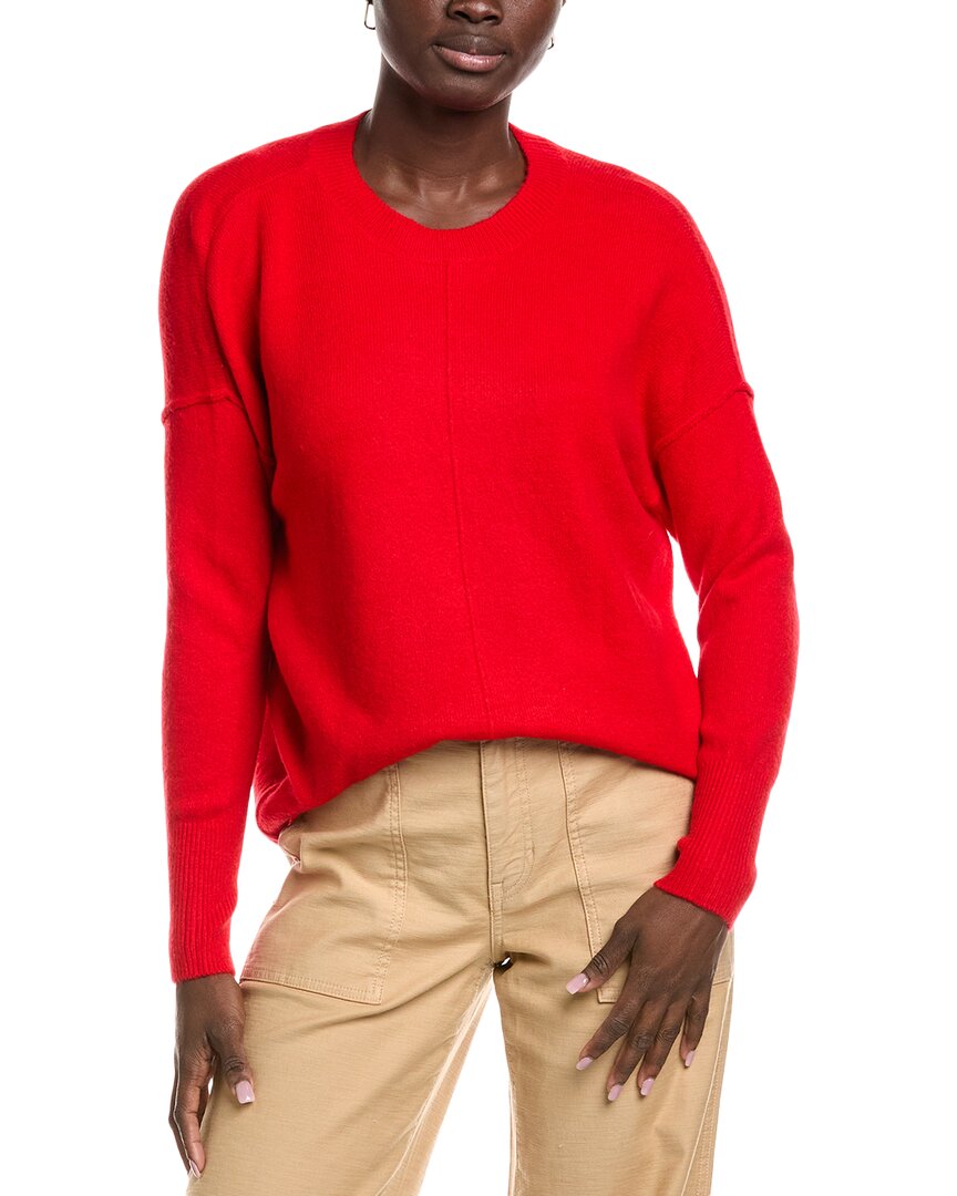 Vince Camuto Cozy Sweater In Red