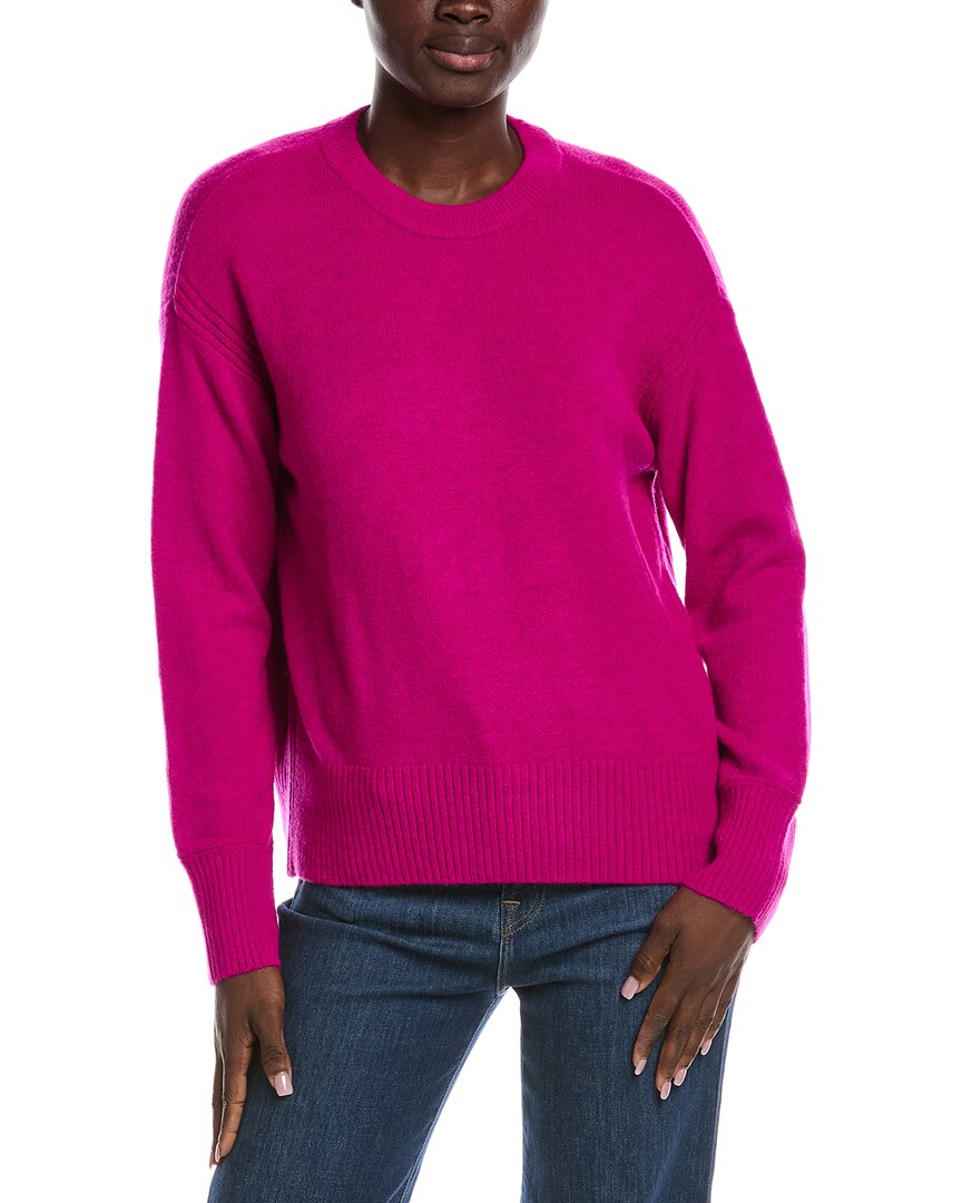 Vince Camuto Crewneck Sweater In Pink