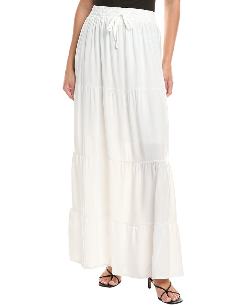Anna Kay Maxi Skirt In White