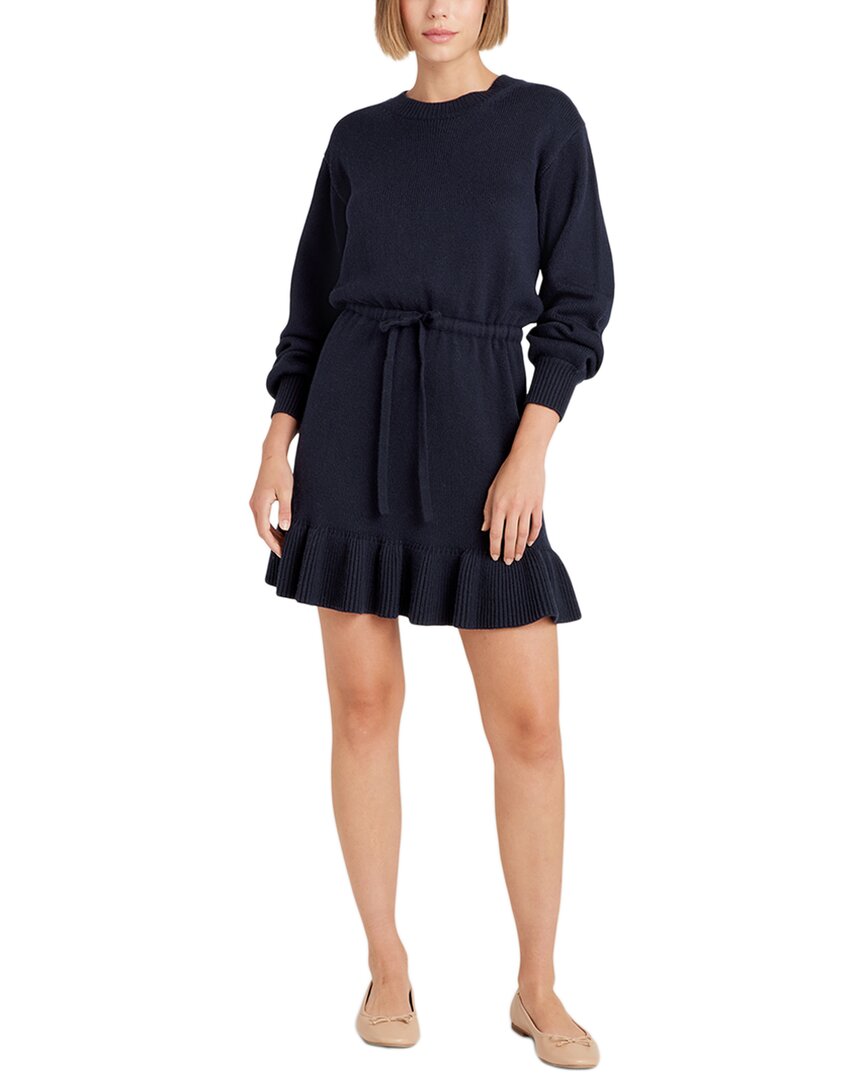 Cinq À Sept Kiana Dress Navy In Blue