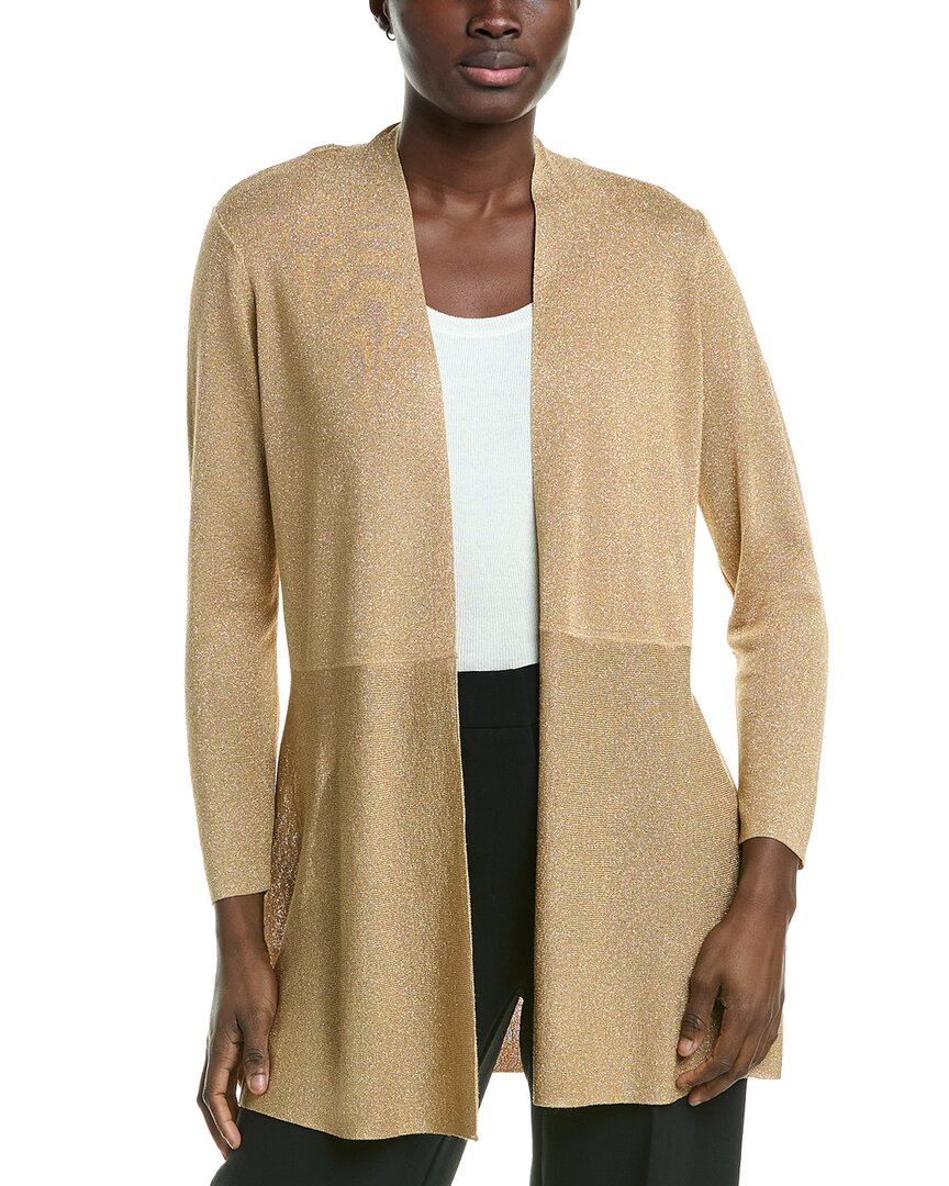 Anne Klein Monteray Cardigan In Brown
