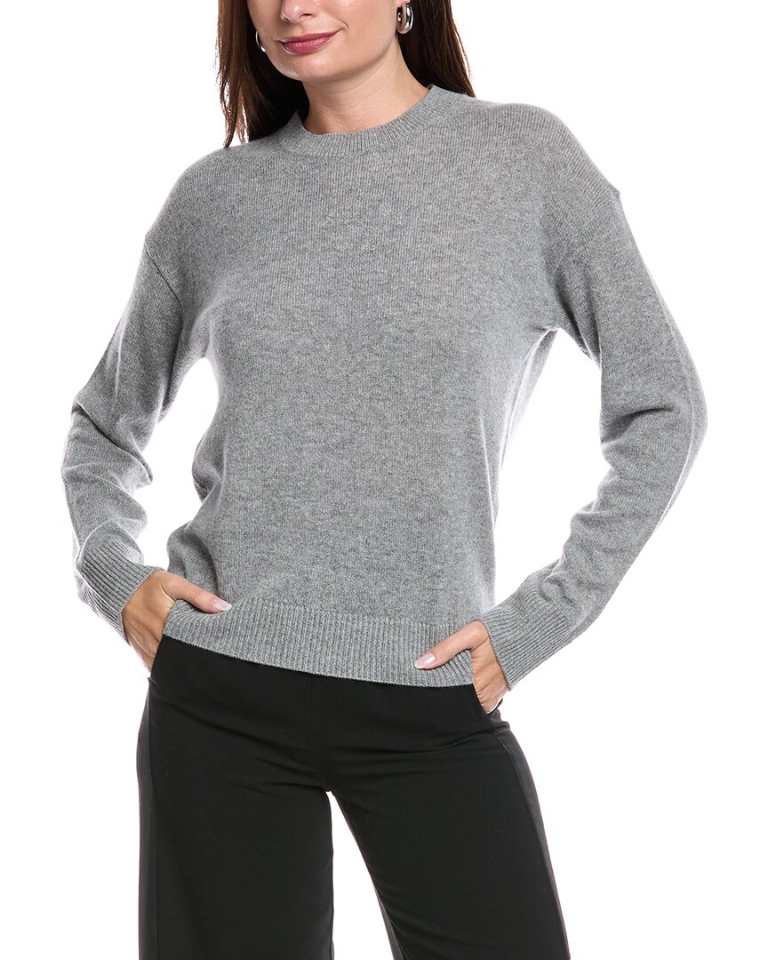 Theory Easy Cashmere Sweater In Gray