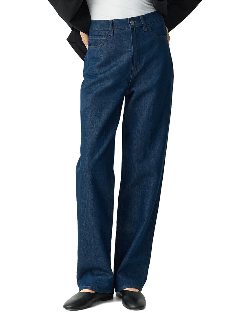 Theory Denim Straight Jean In Blue