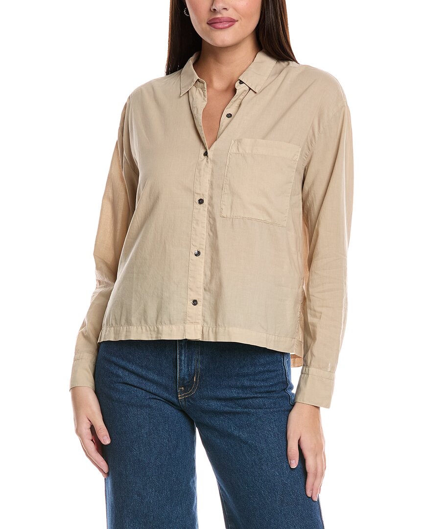 James Perse Light Shirt In Brown