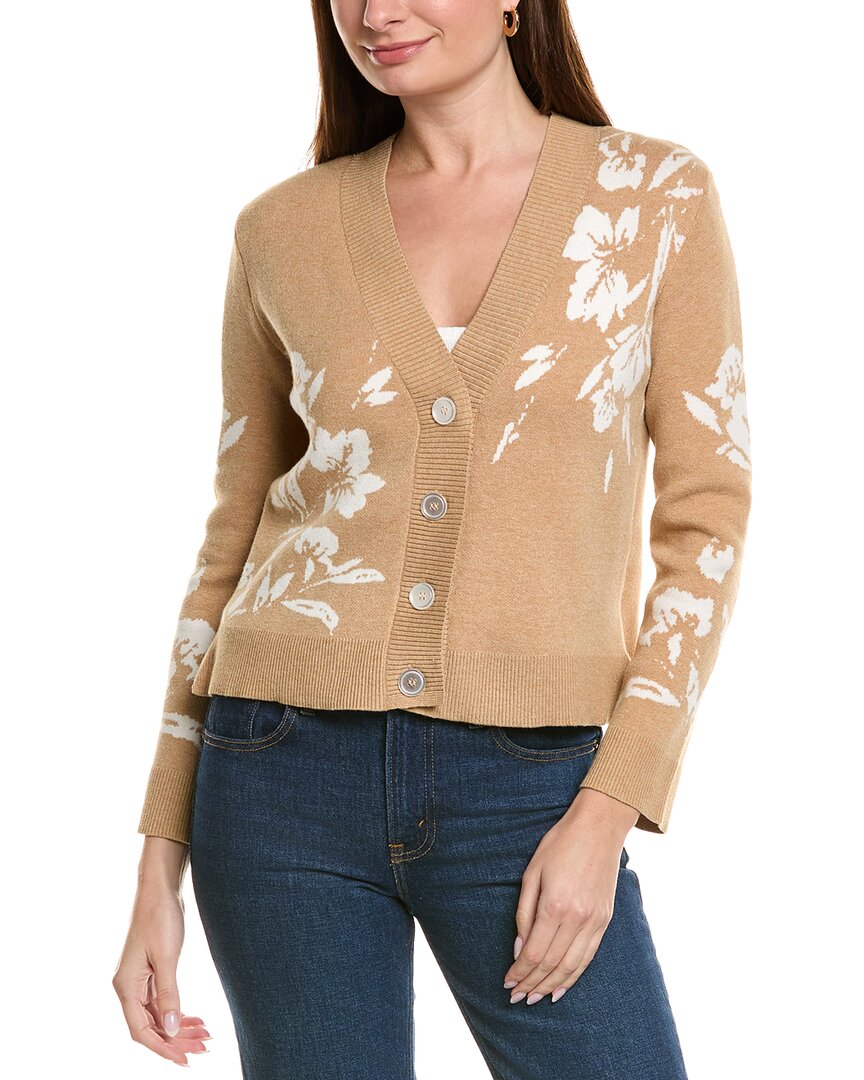 Joseph A . Cardigan In White