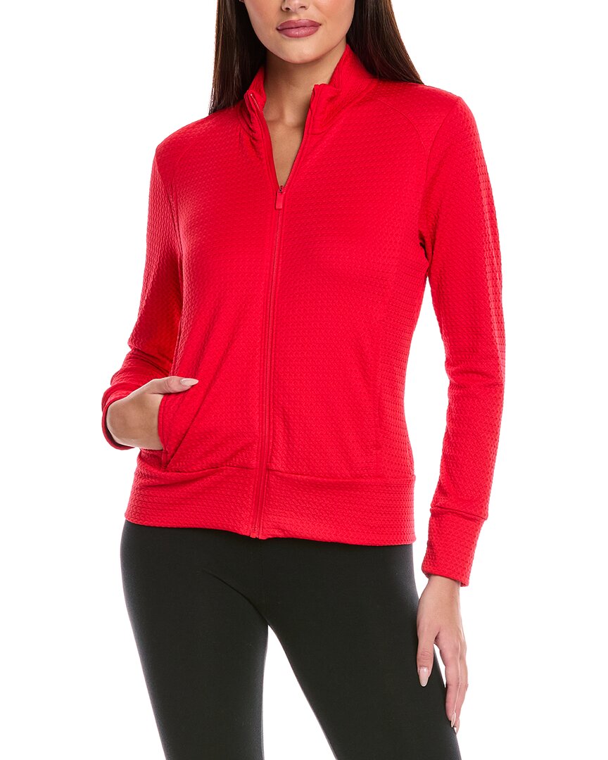Adidas Originals Adidas Ultimate365 Textured Jacket In Red