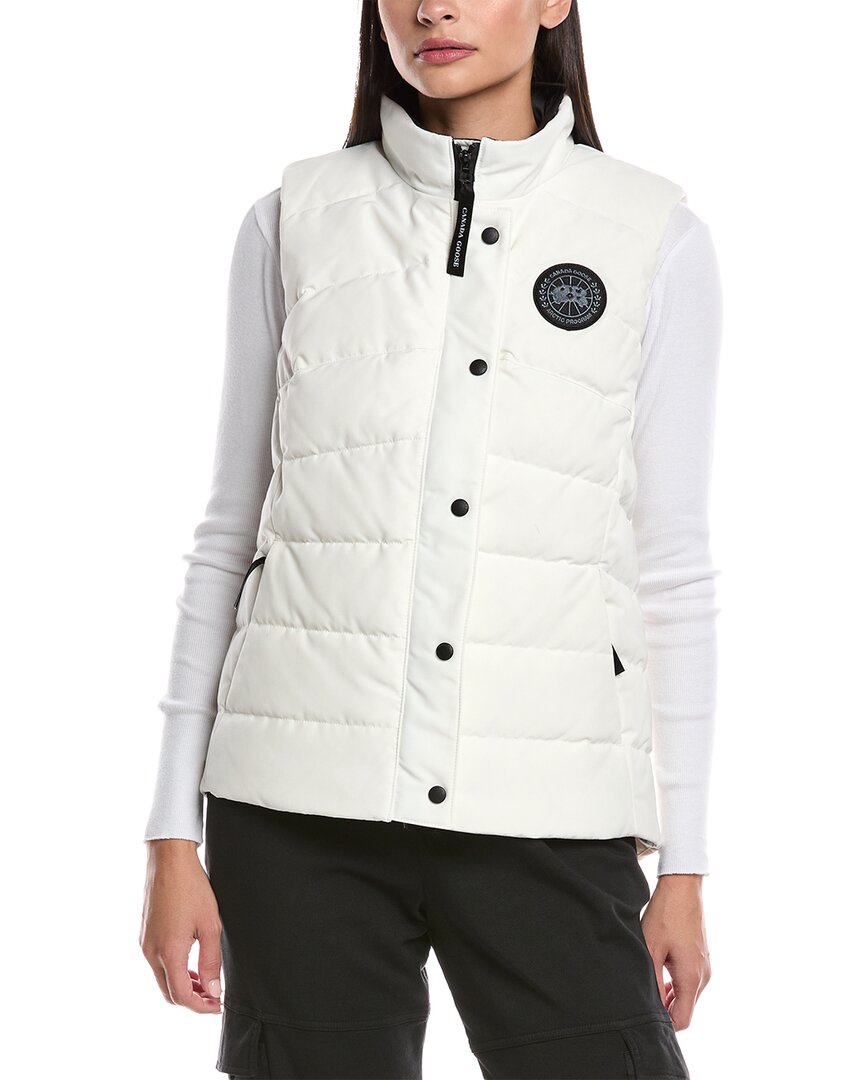 Canada Goose Freestyle Down Vest In White