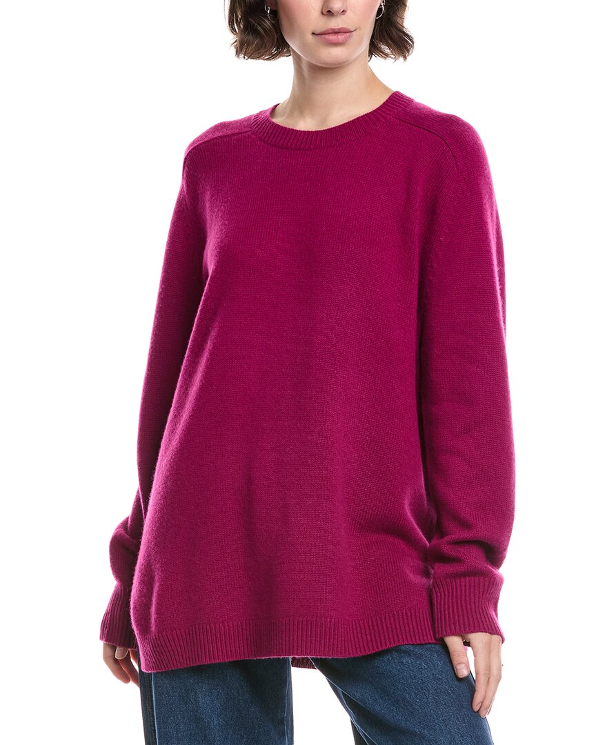 Theory Karenia Crewneck Cashmere Sweater In Multi