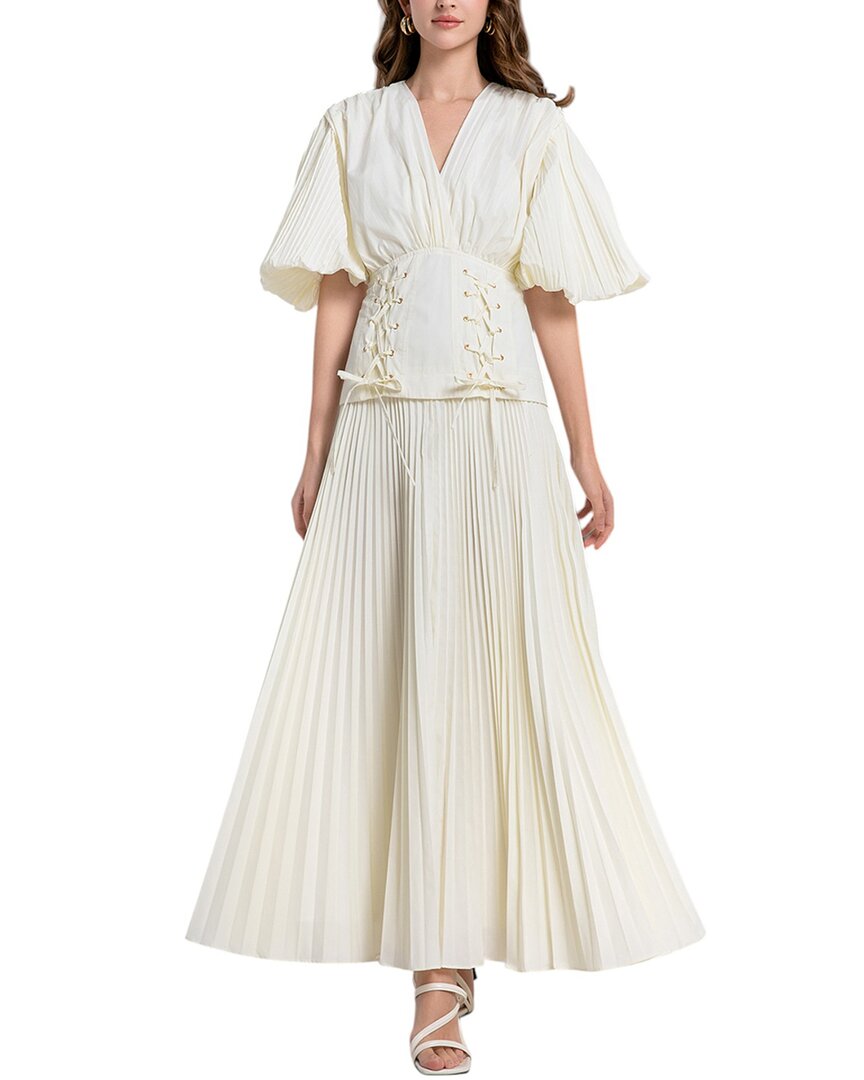 Elaine Maxi Dress In White