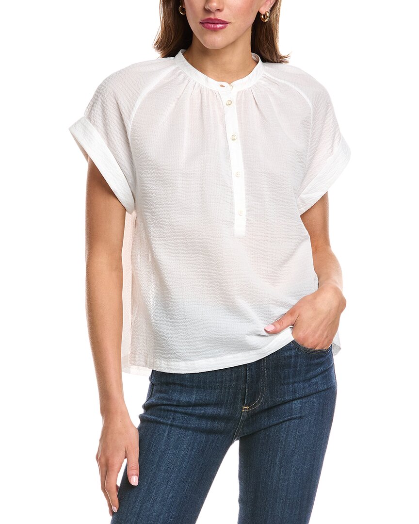Officine Generale Nolwenn Shirt In White