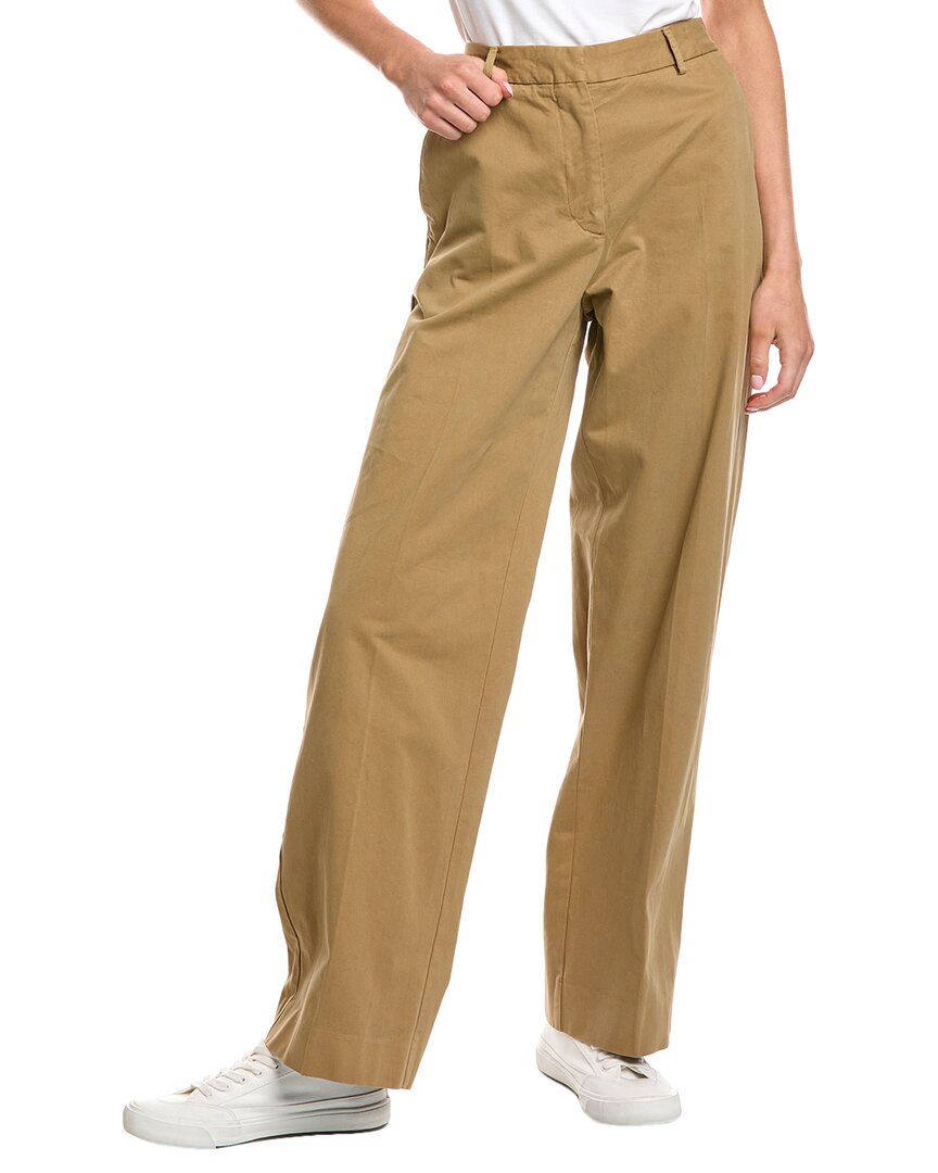 Officine Generale Sally Pant In Brown