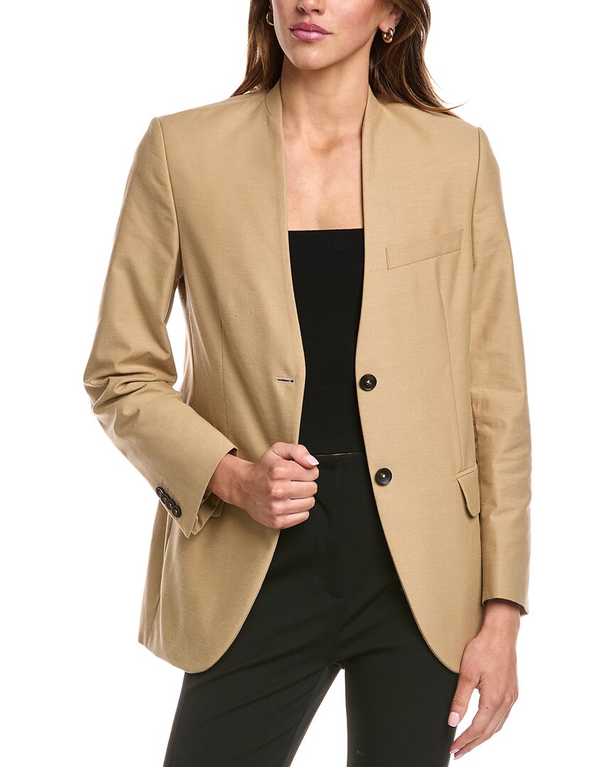 Officine Generale Heloise Jacket In Brown