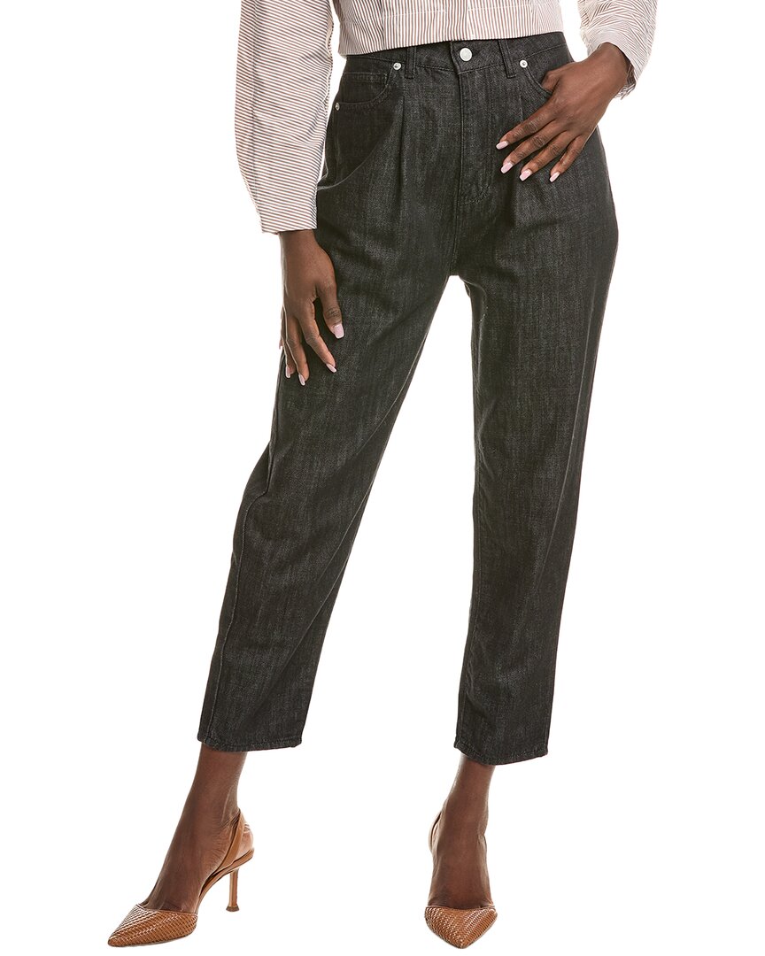 Officine Generale Dana Grey Black Jean In Black