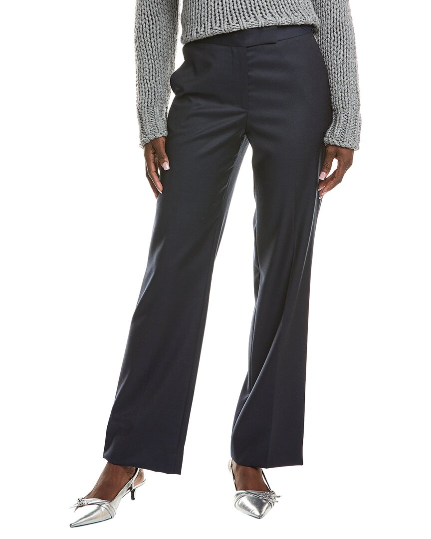 Officine Generale Ilenia Wool Pant In Black