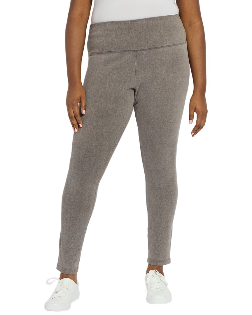 Lyssé New York Lysse New York Denim Legging Curvy In Gray