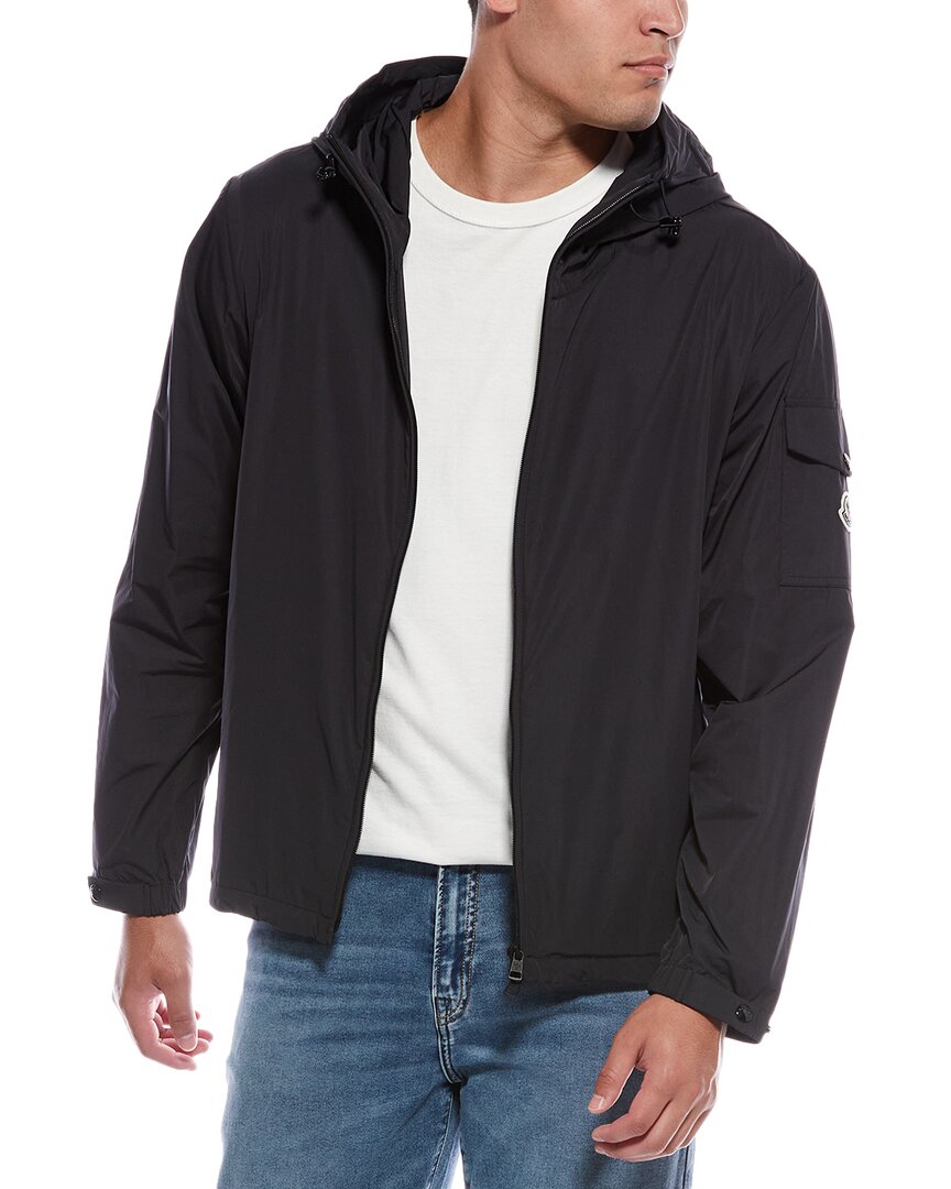Moncler Sassiere Hooded Jacket In Black