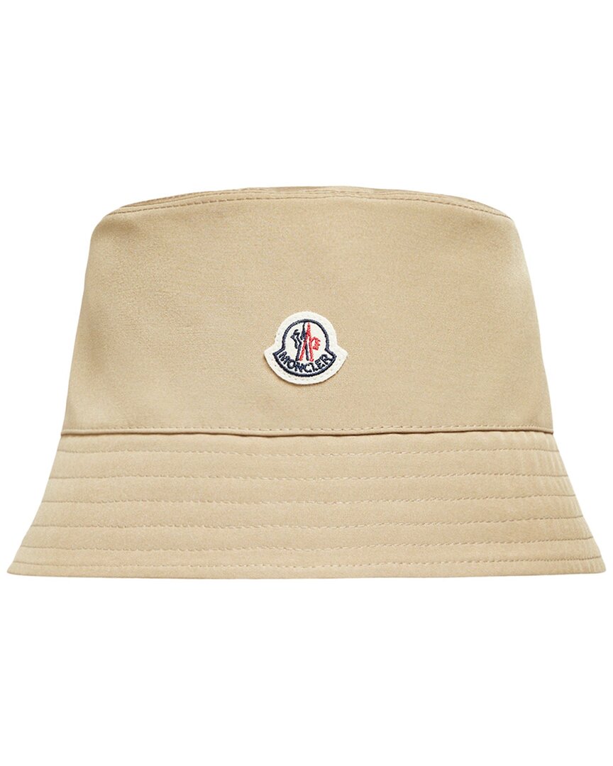 Moncler Bucket Hat In Gold