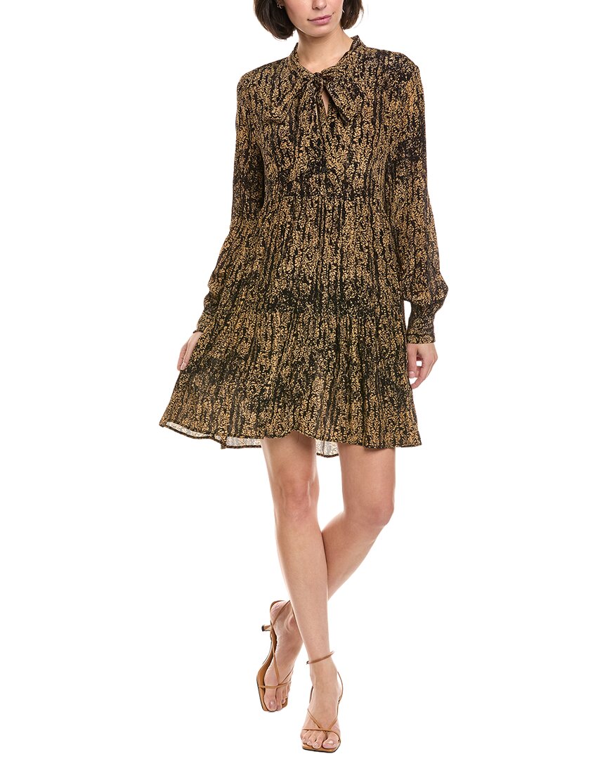 Elan Midi Dress In Gold