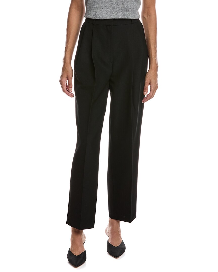 Totême Toteme Wool-blend Trouser In Black