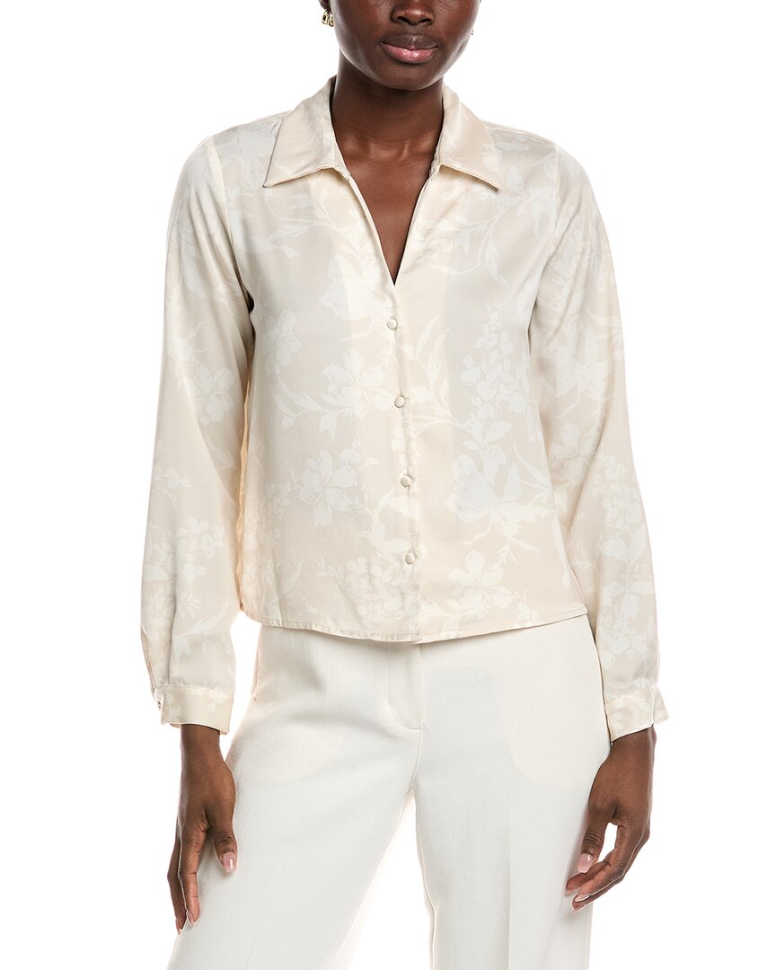 Vince Camuto Button Shirt In Neutral