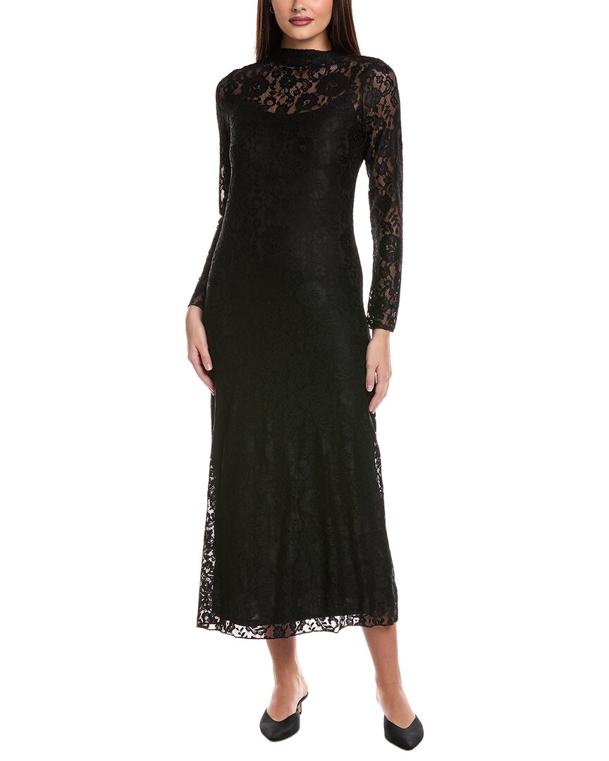 Vince Camuto Lace Maxi Dress In Black