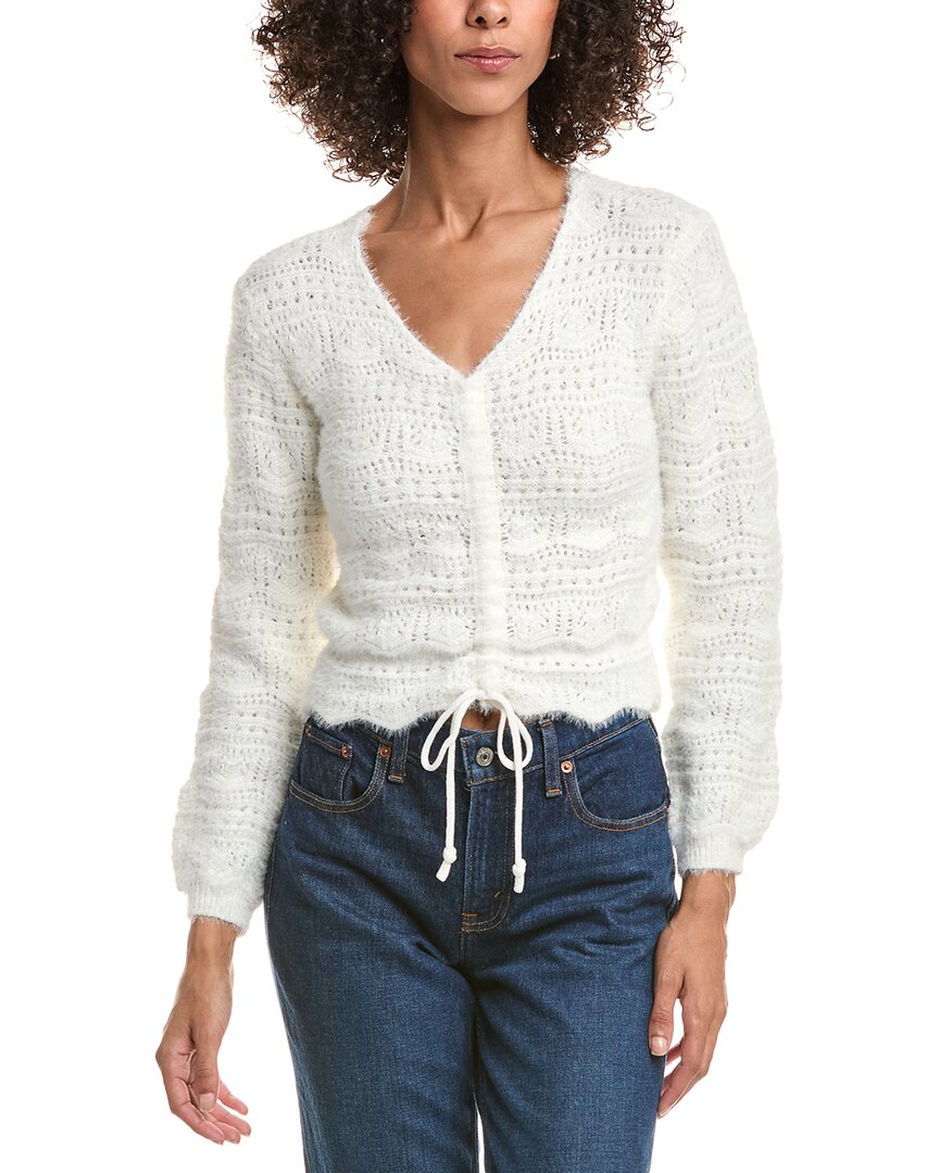 Saltwater Luxe Pearl Sweater In White