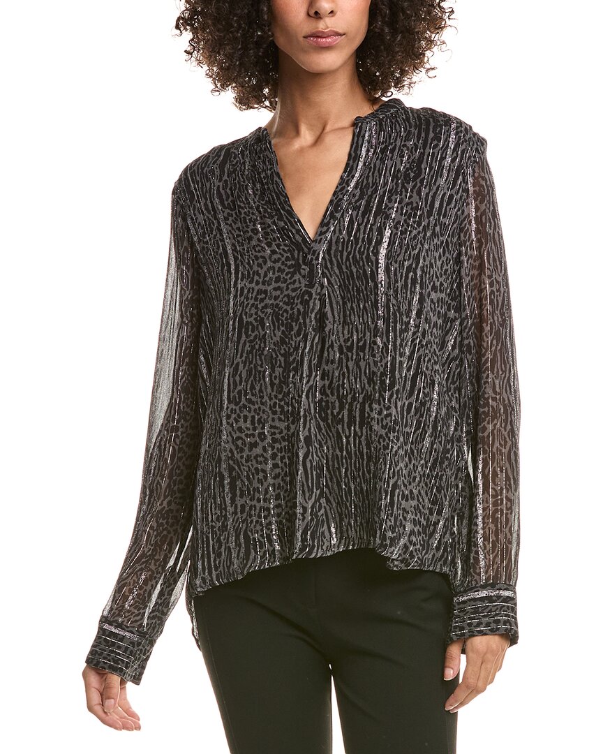Chaser Denver Blouse In Black
