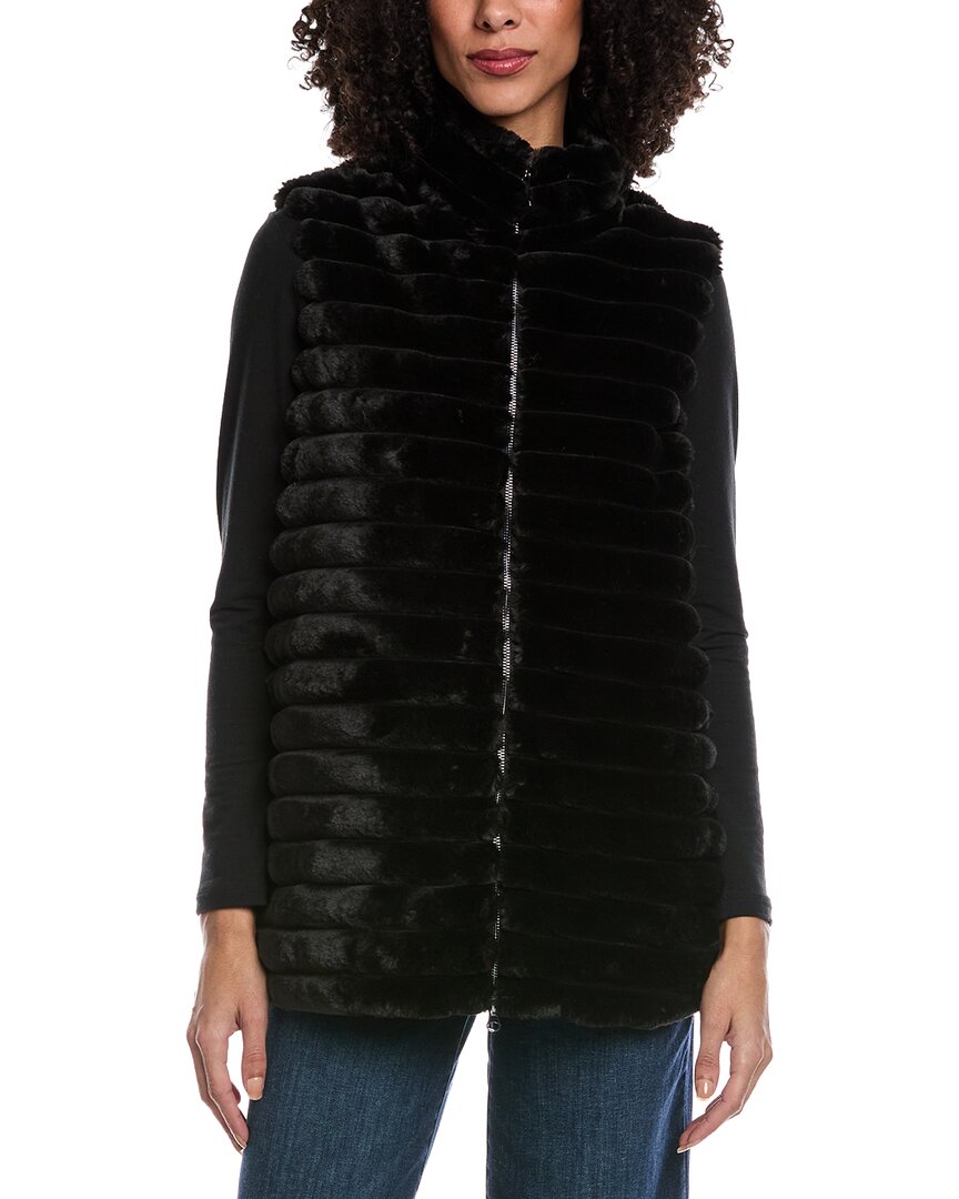 La Fiorentina Reversible Vest In Black