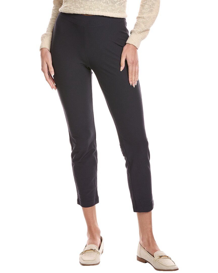 Eileen Fisher Petite Straight Ankle Pant In Blue