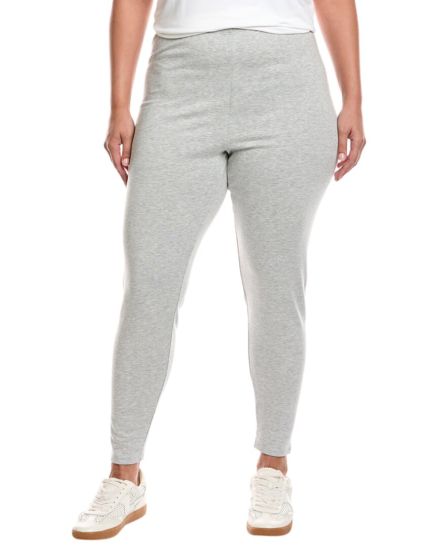 Eileen Fisher Plus Ankle Legging In Gray