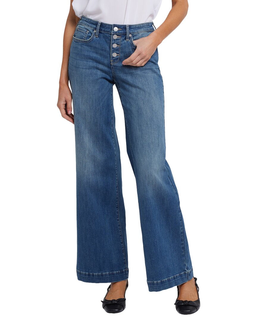 Nydj Teresa Costa Brava Wide Leg Jean In Blue