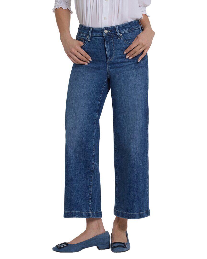 Nydj Teresa Fairmont Wide Leg Jean In Blue