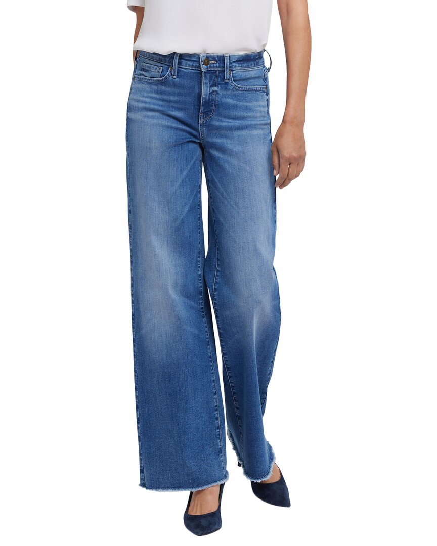Nydj Teresa Picasso Lake Wide Leg Jean In Blue