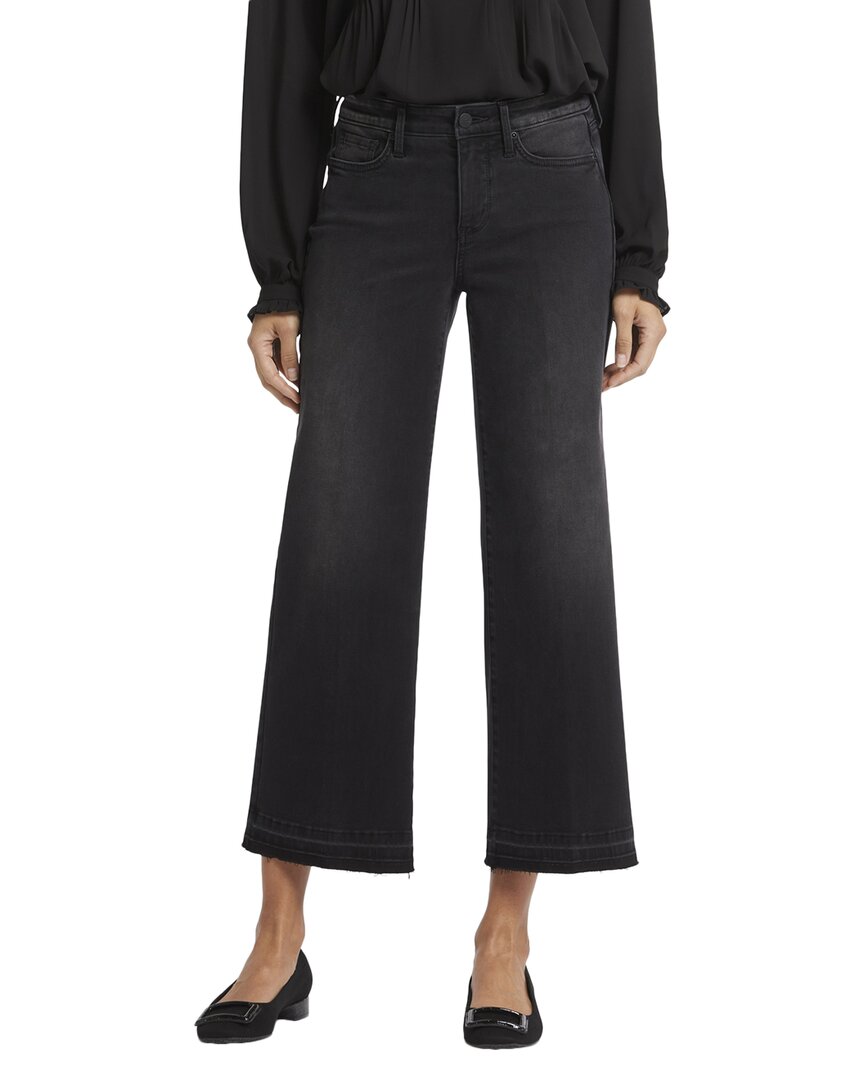 Nydj Teresa Crosswinds Ankle Crop Jean In Black