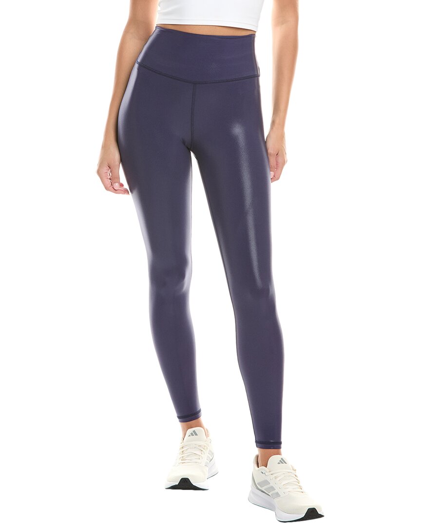 Spiritual Gangster Ada High Gloss Leggings In Blue