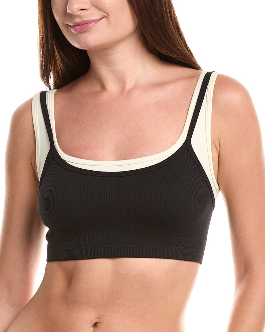 Spiritual Gangster Gemini Longline Bra In Brown