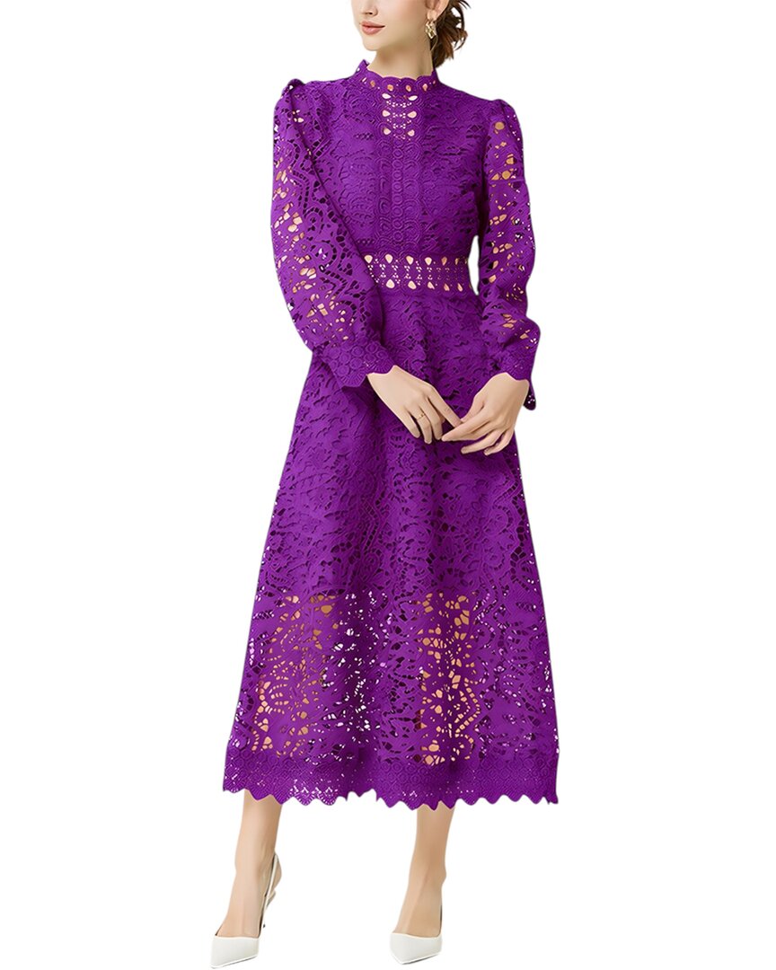 Teodora Dress In Purple