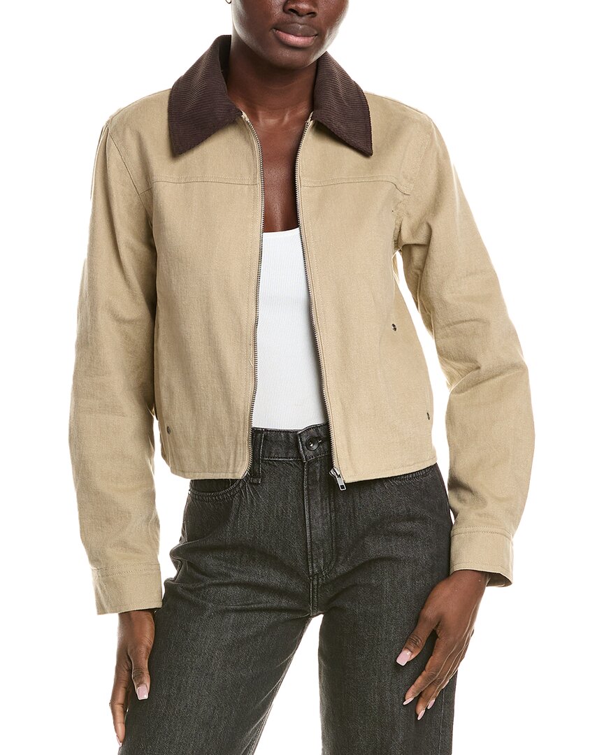 Celestine Sei Denim Jacket In Nude