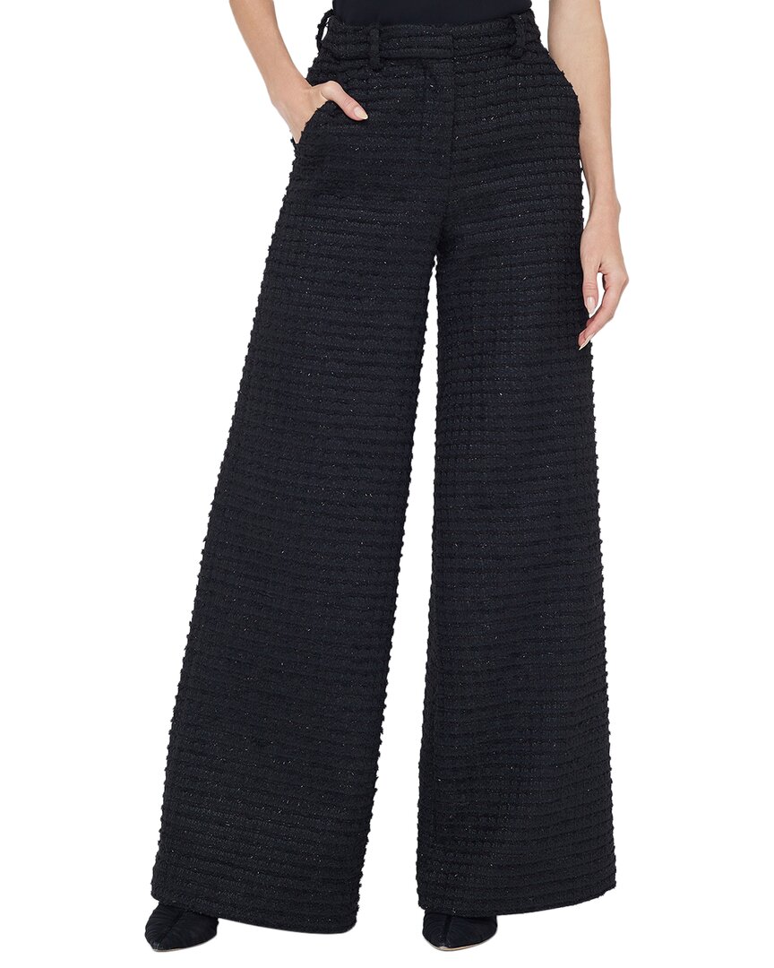 L Agence L'agence Pilar Wide Leg Pant In Black