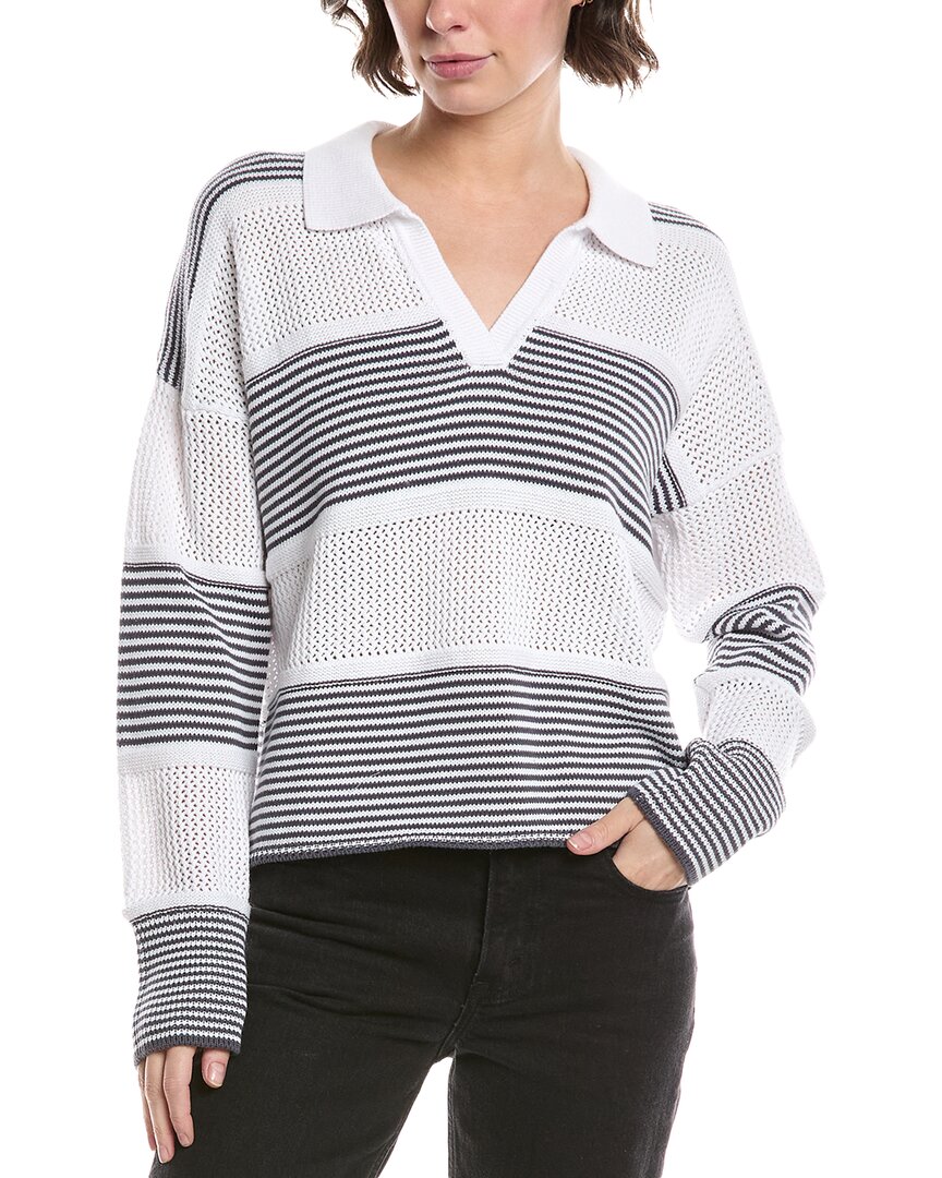 Splendid Ronnie Sweater Ink Stripe In Multi