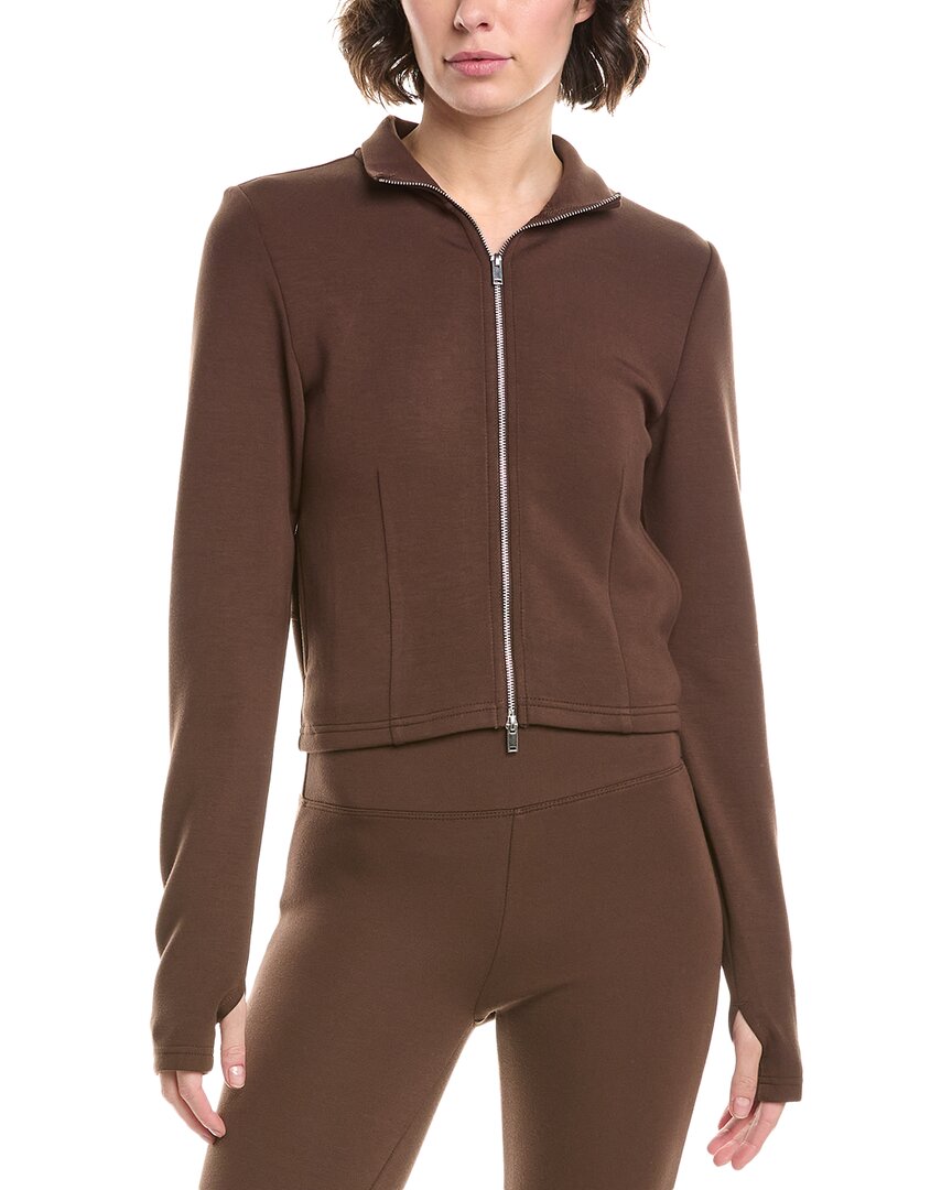Brook + Lynn Jacket In Brown