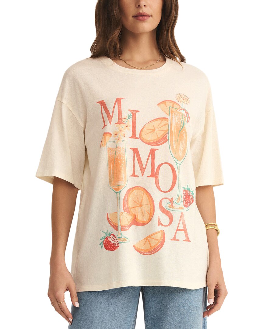 Z Supply Mimosa Socal T-shirt In Neutral