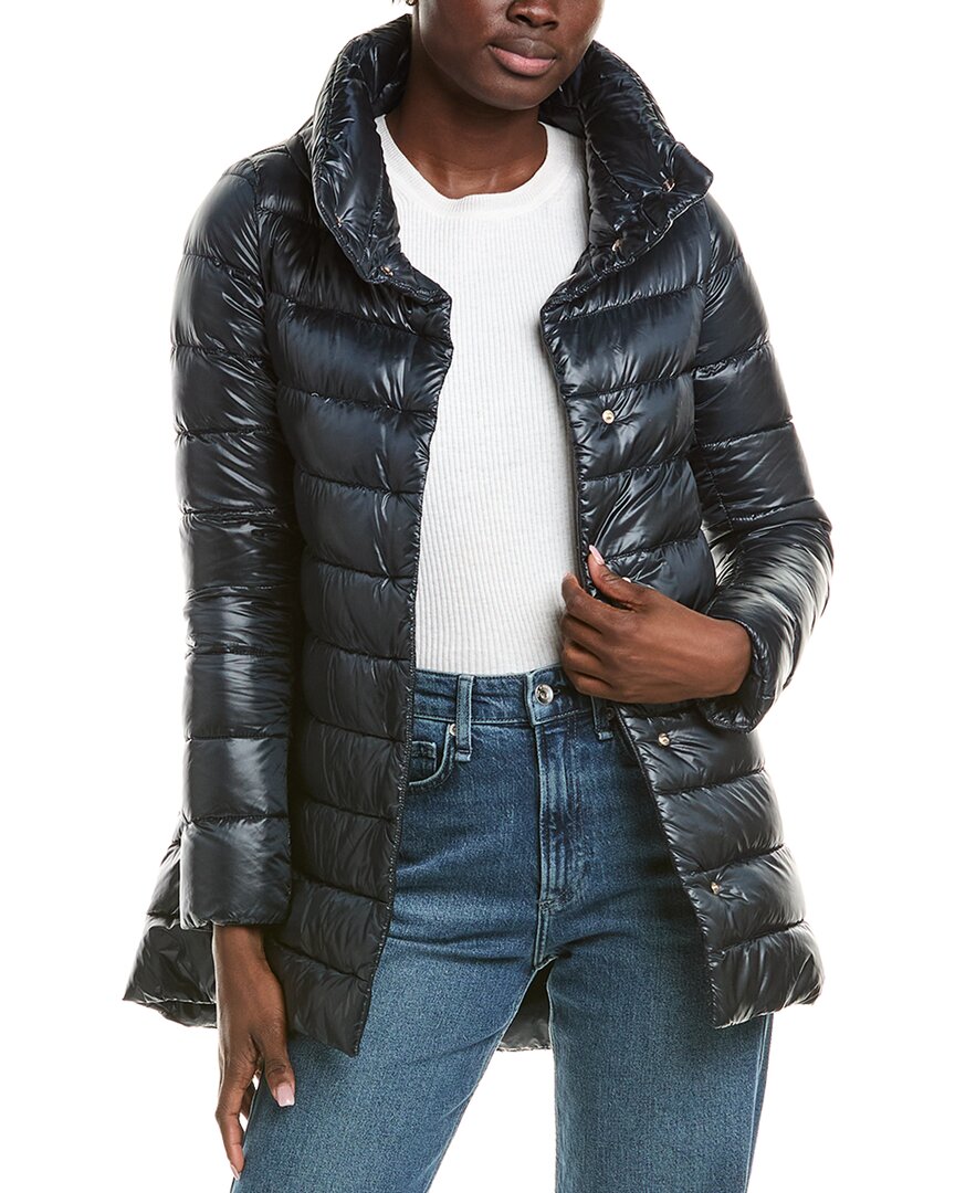 Herno Amelia Puffer Down Jacket In Blue