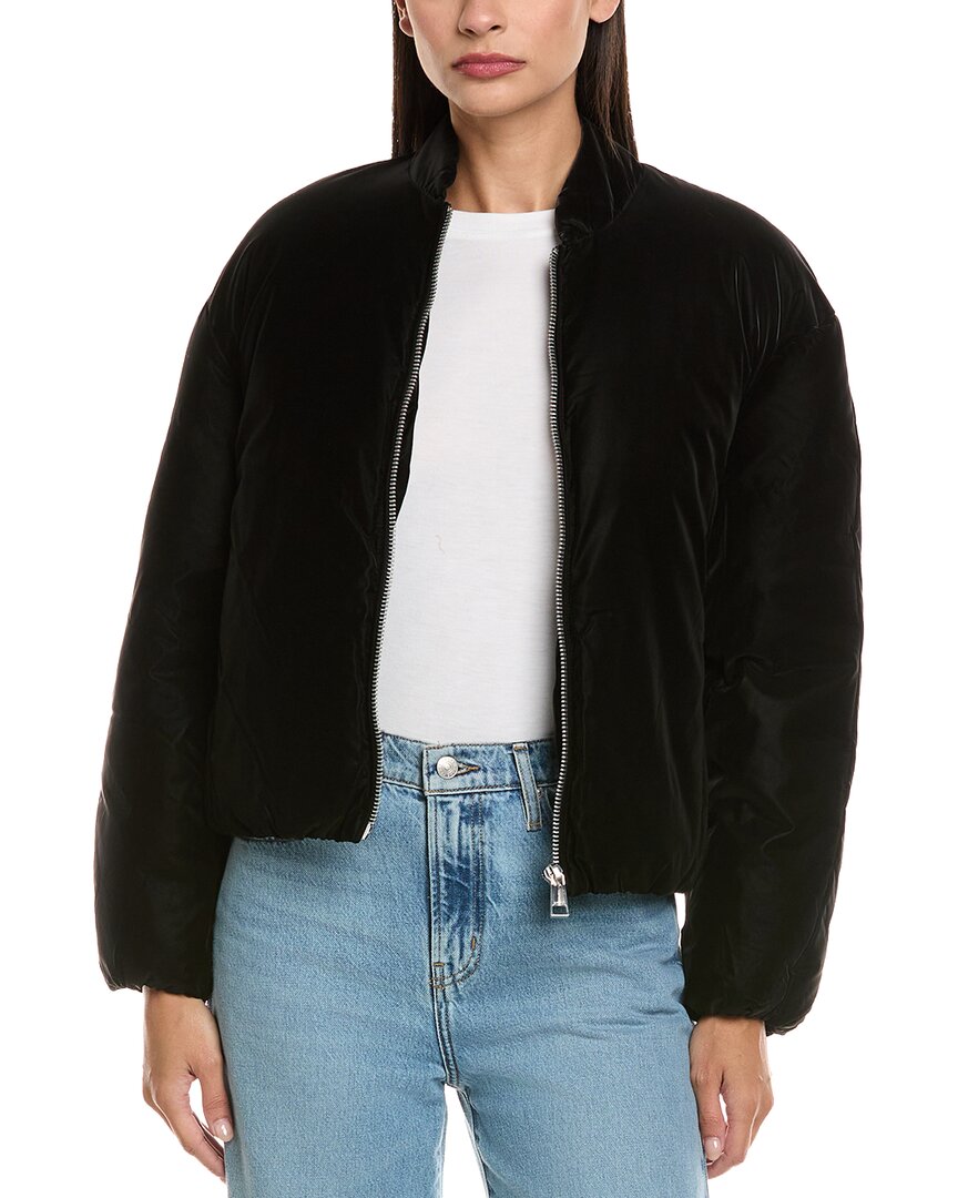 Apparis Leni Padded Bomber In Black