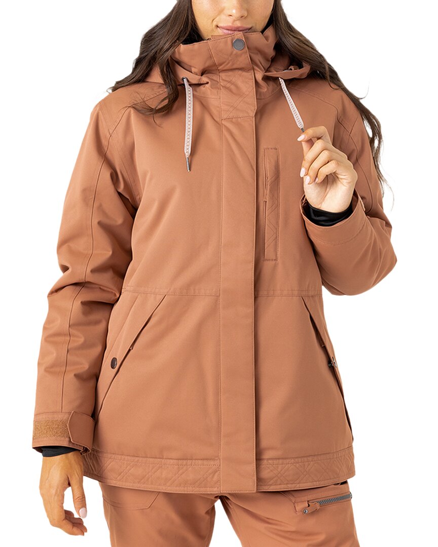 Roxy Billie Snow Jacket In Brown